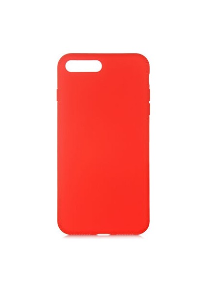 iPhone 7 Plus Kılıf Kılıf Içi Kadifeli Esnek Kadifon Lansman Premium Silikon Case Cover