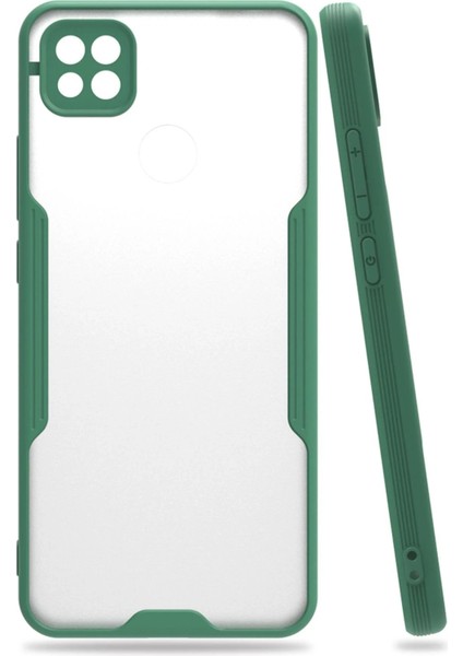 Xiaomi Redmi 9c Kılıf Platin Silikon - Yeşil - YKD4513-3164