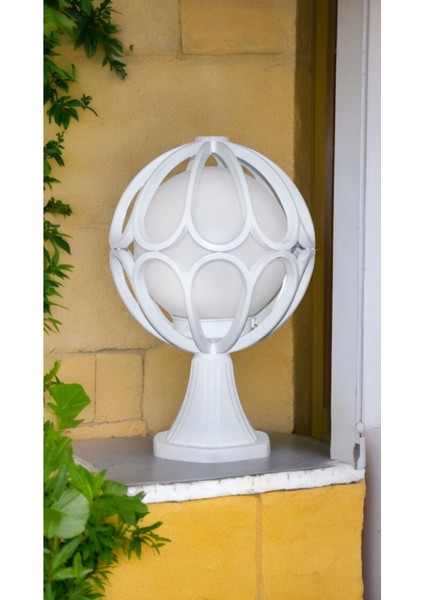 Beyaz E27 Duylu Set Üstü Bahçe Duvar Aydınlatma Armatürü fırsatları