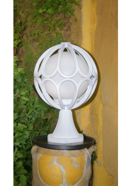 Beyaz E27 Duylu Set Üstü Bahçe Duvar Aydınlatma Armatürü indirimleri