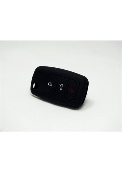 Siyah Skoda Fabia Sustalı Anahtar Kılıfı, 3 Tuşlu, Yeni Nesil, Güvenle Koruyun fiyatları