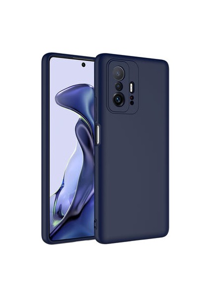 Xiaomi Mi 11T 5G Kılıf Kılıf İçi Kadifeli Esnek Kadifon Lansman Premium Silikon Case Cover