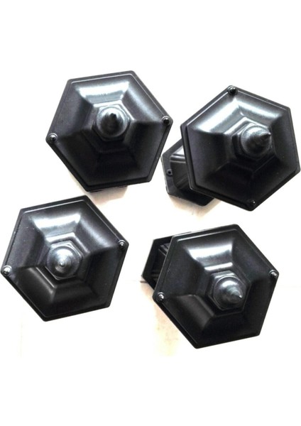 Şık Altıgen Bahçe Aydınlatma Seti Siyah, Estetik ve Modern Tasarım fiyatları