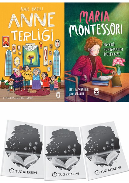 Anne Terliği ve Maria Montessori Haydi Kurtaralım Dünyayı 3 + Hediyeli