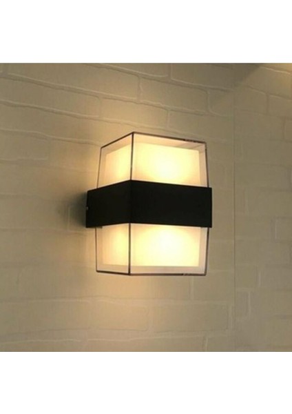 12W LED Duvar Aplik, Gün Işığı, Beyaz, Şık ve Modern Tasarım modelleri