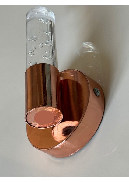 Şık Bakır Kaplama Pilli Duvar Aplikası, LED Aydınlatma, Modern Tasarım indirimleri