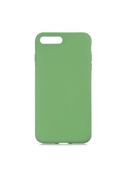 iPhone 7 Plus Kılıf Kılıf İçi Kadifeli Esnek Kadifon Lansman Premium Silikon Case Cover
