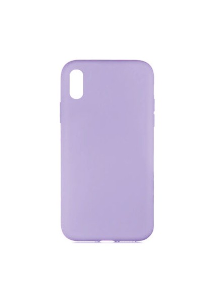 iPhone Xr Kılıf Kılıf Içi Kadifeli Esnek Kadifon Lansman Premium Silikon Case Cover