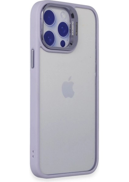 iPhone 14 Pro Max Kılıf Roblox Lens Standlı Kapak - Lila - YKD6511-4950