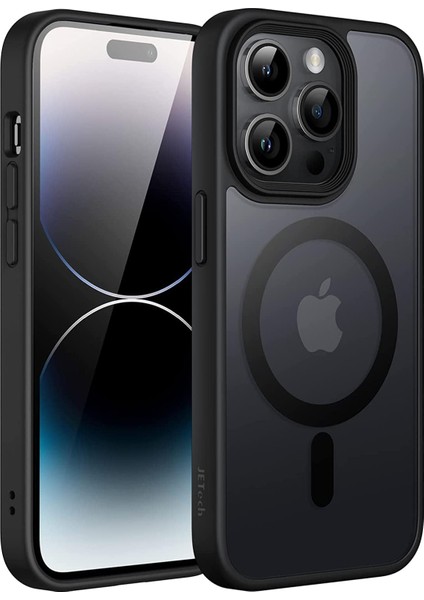 iPhone 16 Pro Max Uyumlu Kamera Korumalı Magsafe Wireless Şarj Özellikli Mat Silikon Kılıf