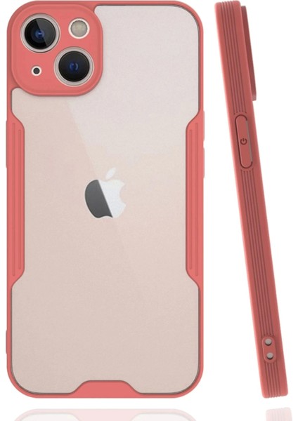 Newface iPhone 14 Plus Kılıf Platin Silikon - Pembe