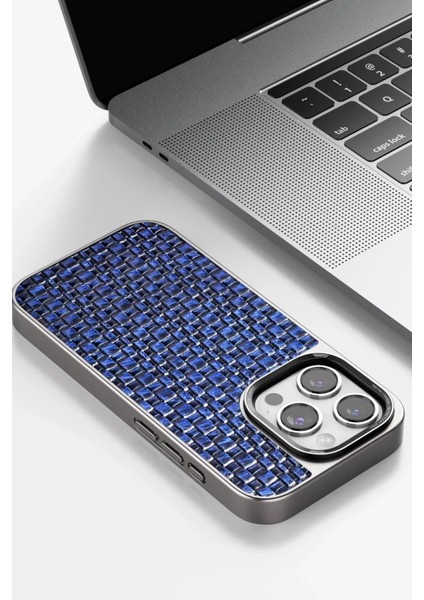 iPhone 14 Pro Brand Kapak - Lacivert - YKD5640-7200