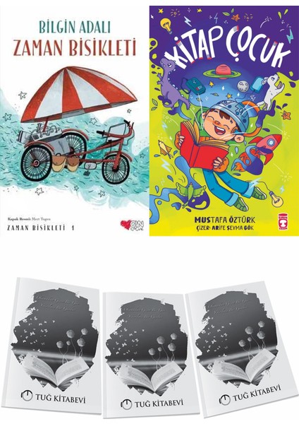 Zaman Bisikleti 1 ve Kitap Çocuk + Hediyeli