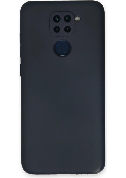 Xiaomi Redmi Note 9 Kılıf Nano Içi Kadife Silikon - Lacivert - YKD1799-7030