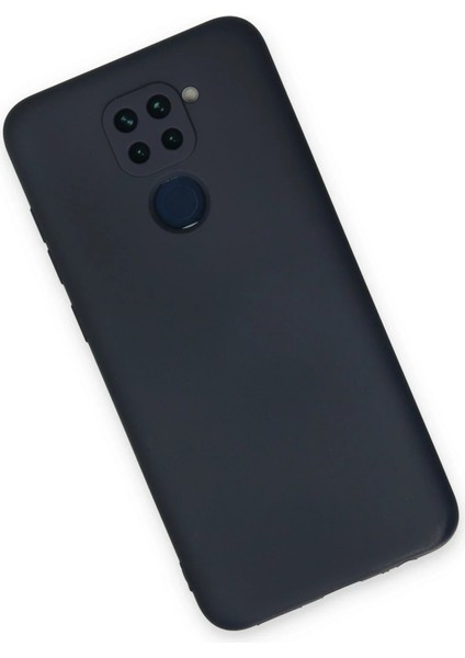 Xiaomi Redmi Note 9 Kılıf Nano Içi Kadife Silikon - Lacivert - YKD1799-7030
