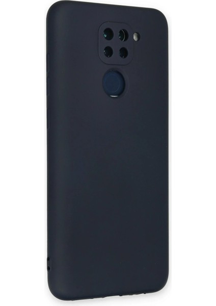 Xiaomi Redmi Note 9 Kılıf Nano Içi Kadife Silikon - Lacivert - YKD1799-7030