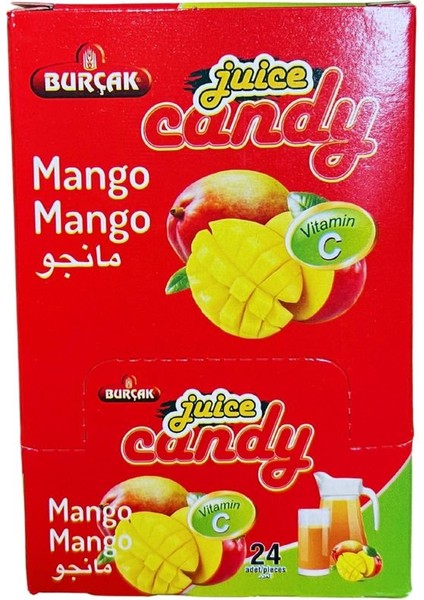 Içecek Tozu Mango Aromalı Toz Içecek 24 Adet
