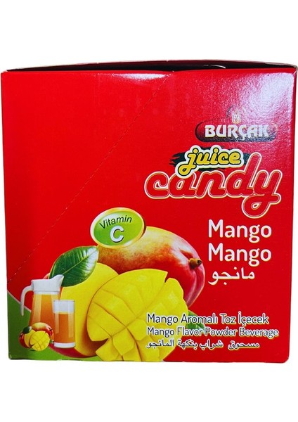 Içecek Tozu Mango Aromalı Toz Içecek 24 Adet