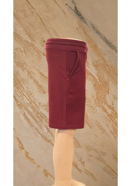 Erkek Bordo Şort modelleri