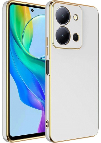 Vivo Y36 Kılıf Volet Silikon - Beyaz - YKD4906-2021