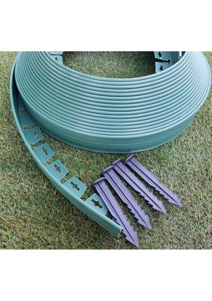 2,5 M Bahçe Sınırlandırıcı, Çim ve Toprak Ayırıcı, Taş ve Toprak Bariyeri, Bordür