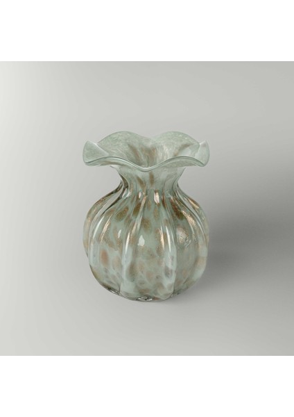 Booby Vazo 11X12X14 cm Yeşil