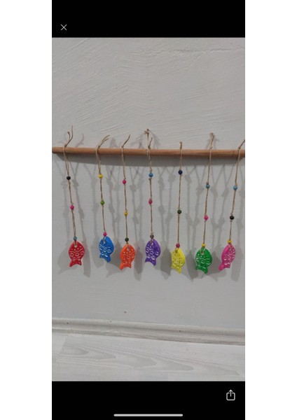 Duvar Dekor Süsü (Mini Balık)2 Adet fiyatları