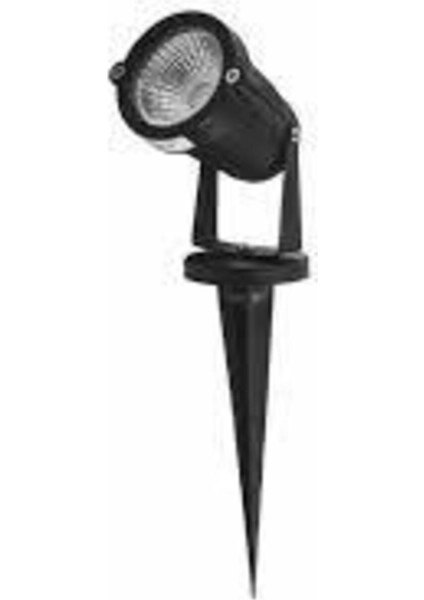 Yeşil ve Sarı Renkli 7W Çim Armatürü Kazıklı, Dayanıklı ve Şık Tasarım