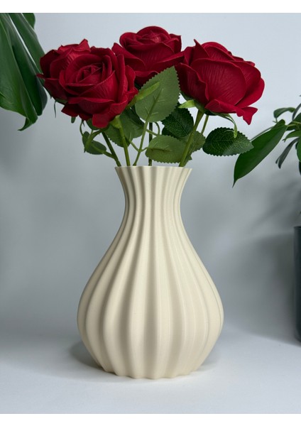 VAZO AURAFORM – TAŞ TABANLI VAZO – Zarafetin Görünmeyen Gücü fırsatları