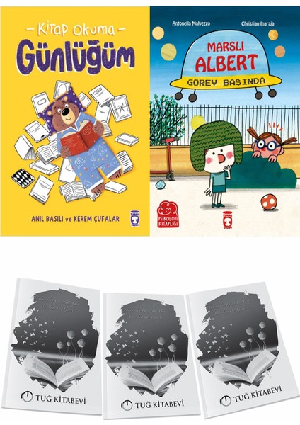 Kitap Okuma Günlüğüm ve Marslı Albert Görev Başında + Hediyeli