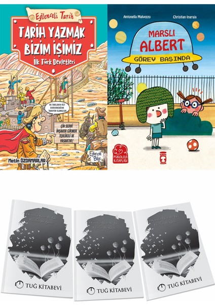 Tarih Yazmak Bizim Işimiz Ilk Türk Devletleri ve Marslı Albert Görev Başında + Hediyeli