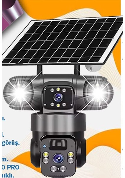 4g Solar Ptz 4g Kamera