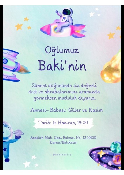 Düğün Davetiyesi , Nişan Davetiyesi , Kına Davetiyesi