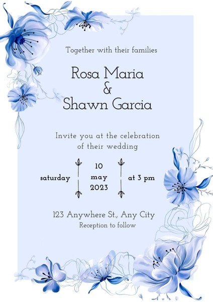 Davetiye, Düğün Davetiyesi, Nikah Davetiyesi, Nişan Davetiyesi