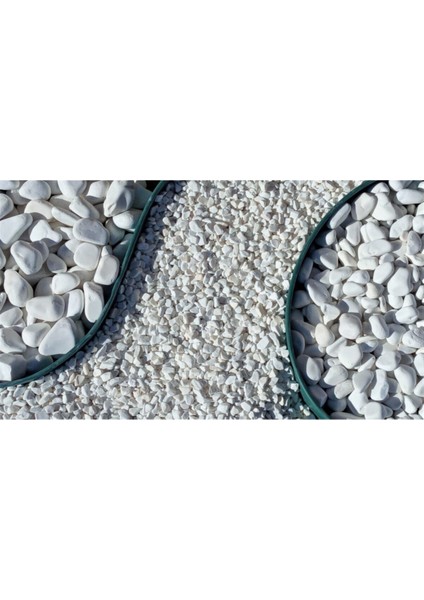 Beyaz Dolomit Taşı 4 Kg, 1-2 Cm, Bahçe, Çakıl, Saksı ve Teraryum Dekoru fırsatları