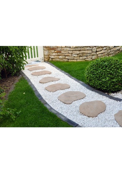 Beyaz Dolomit Taşı 4 Kg, 1-2 Cm, Bahçe, Çakıl, Saksı ve Teraryum Dekoru indirimleri