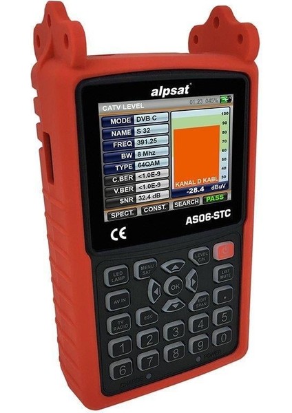 AS06-STC Satfinder 6 Hd Slim Görüntülü Uydu Bulucu-Ahd Test Cihazı fiyatları