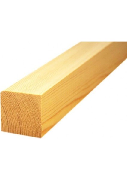 3X3X100 cm Ahşap Çıta Taslak Tahta Blok ve Kereste 1 Adet
