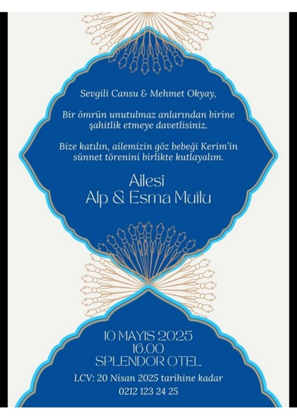 Düğün Davetiyesi , Nişan Davetiyesi , Kına Davetiyesi