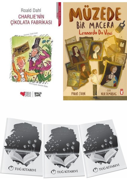 Charlie’nin Çikolata Fabrikası ve Müzede Bir Macera + Hediyeli