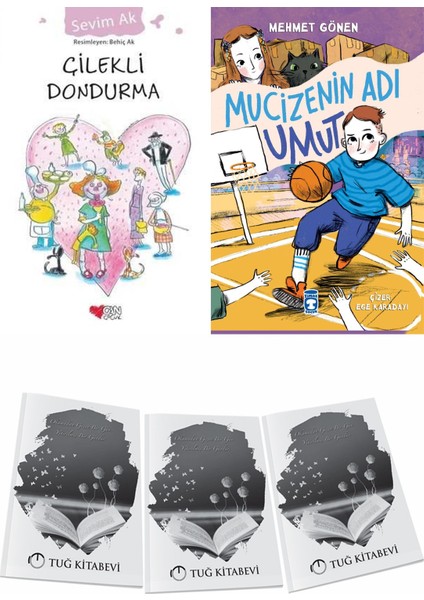 Çilekli Dondurma ve Mucizenin Adı Umut + Hediyeli