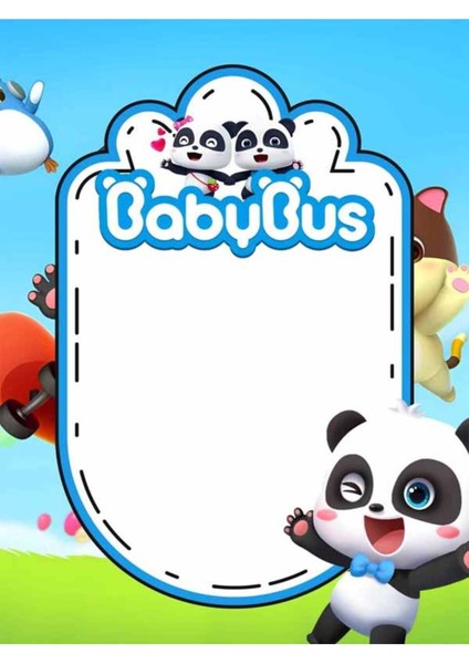 20 Adet Doğum Günü Davetiyesi - Davetiye - Baby Shower ( Baskısızdır)