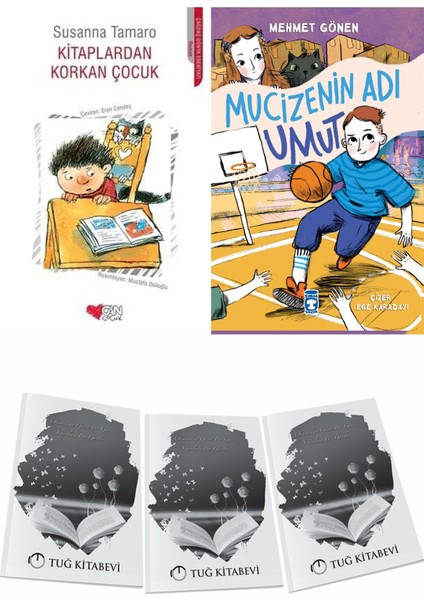 Kitaplardan Korkan Çocuk ve Mucizenin Adı Umut + Hediyeli