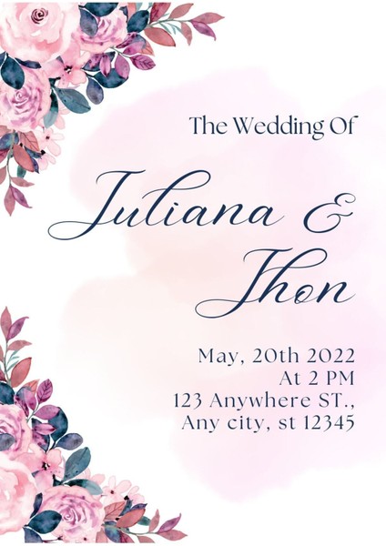 Davetiye, Düğün Davetiyesi, Nikah Davetiyesi, Nişan Davetiyesi