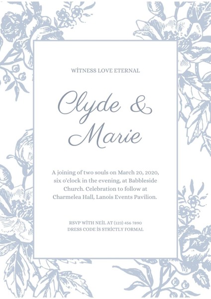 Davetiye, Düğün Davetiyesi, Nikah Davetiyesi, Nişan Davetiyesi