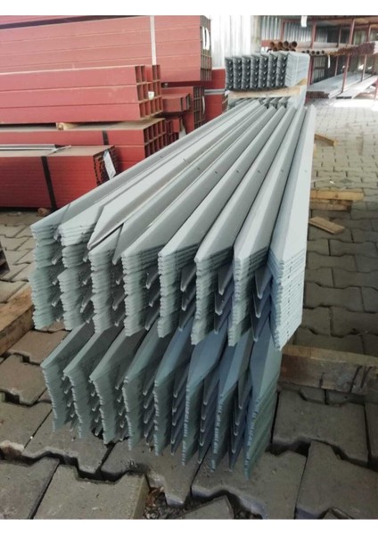 150 cm Gri Bahçe Çit Direği, Dayanıklı ve Şık Bahçe Koruma Çözümü fırsatları