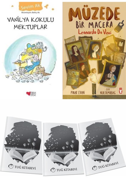Vanilya Kokulu Mektuplar ve Müzede Bir Macera + Hediyeli