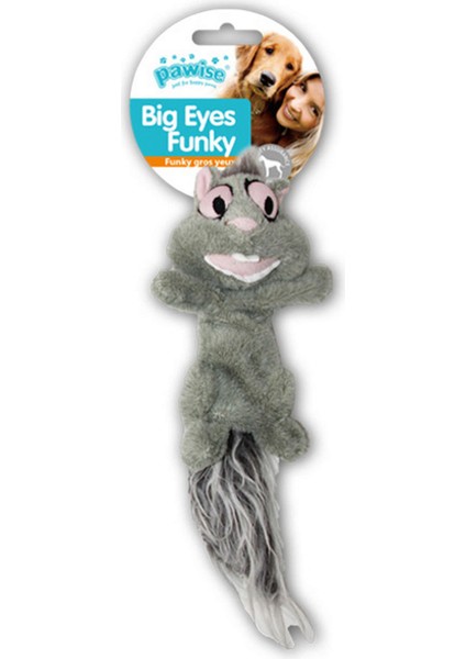 Big Eyes Funky Squirrel Peluş Oyuncak 29 cm Svlrs