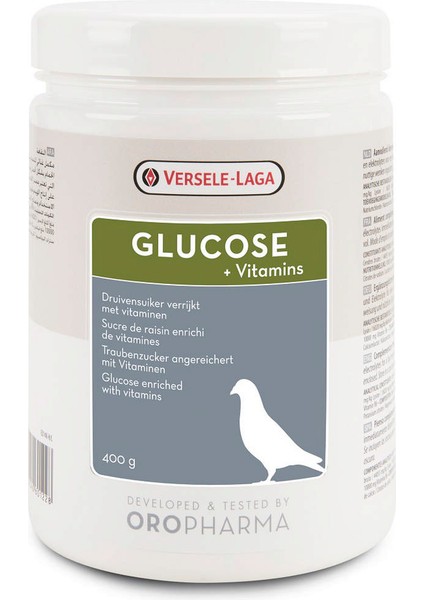 V.laga Or.glucose+Vit(Güvercin Vitamin DESTEK)400G Svlrs