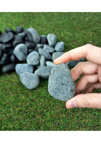 Siyah Bazalt Dolomit Taş 5 kg 2-4 cm Bahçe ve Dere Taşı, Çakıl Taşı modelleri